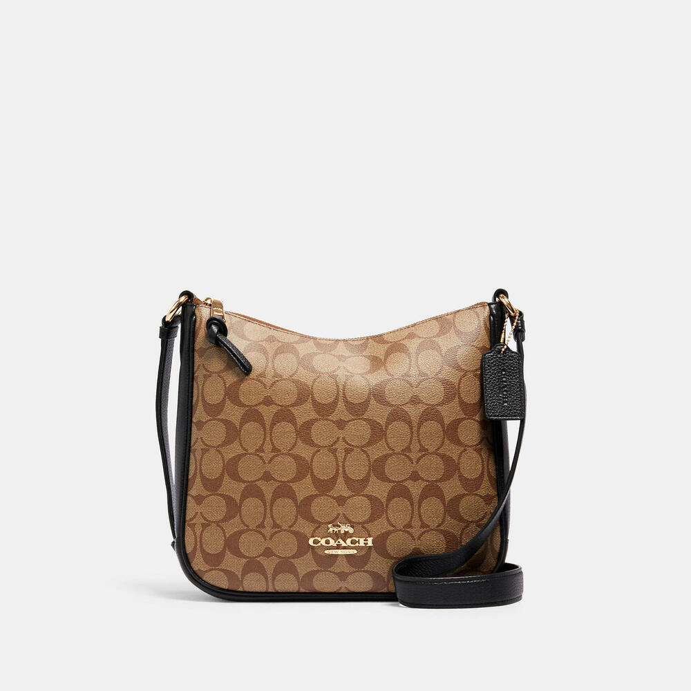 Coach Outlet Ellie File Bag In Signature Canvas